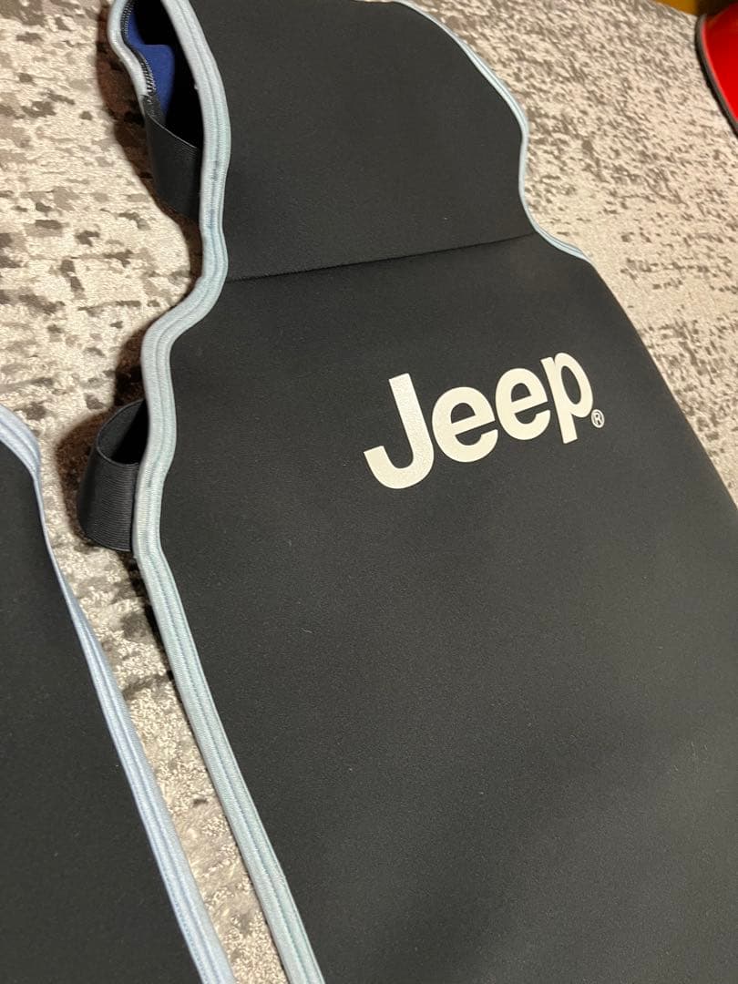 Jeep シートカバー 2枚セット ウェットガード フロント　シートカバー