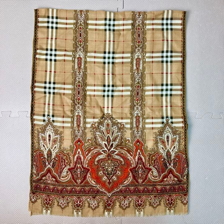 Burberrys バーバリー スカーフ ストール ペイズリー ノバチェック