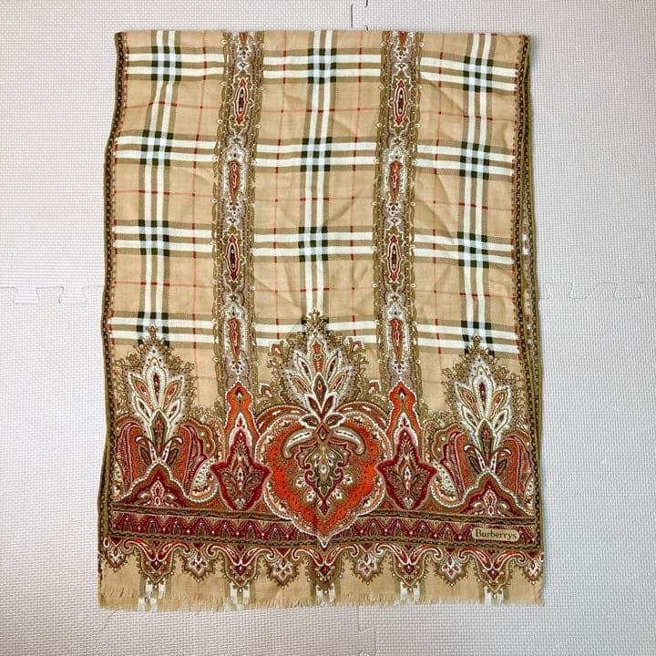 Burberrys バーバリー スカーフ ストール ペイズリー ノバチェック