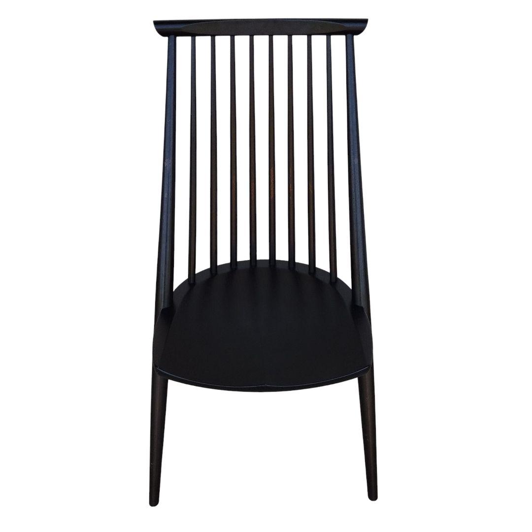 YIN灯日々専用　柏木工 シビルチェア CC71A BK オーク材 4脚セット①