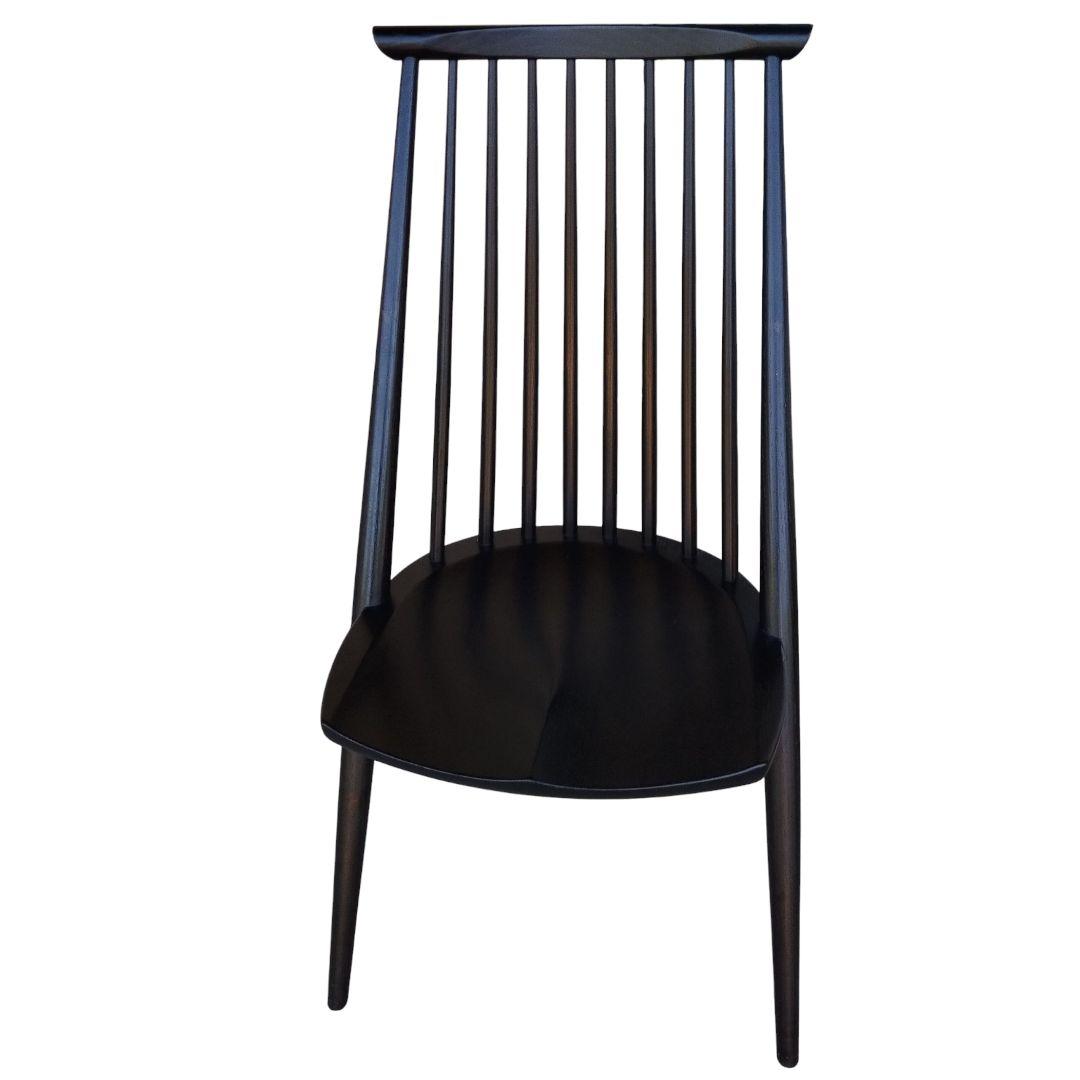 YIN灯日々専用　柏木工 シビルチェア CC71A BK オーク材 4脚セット①