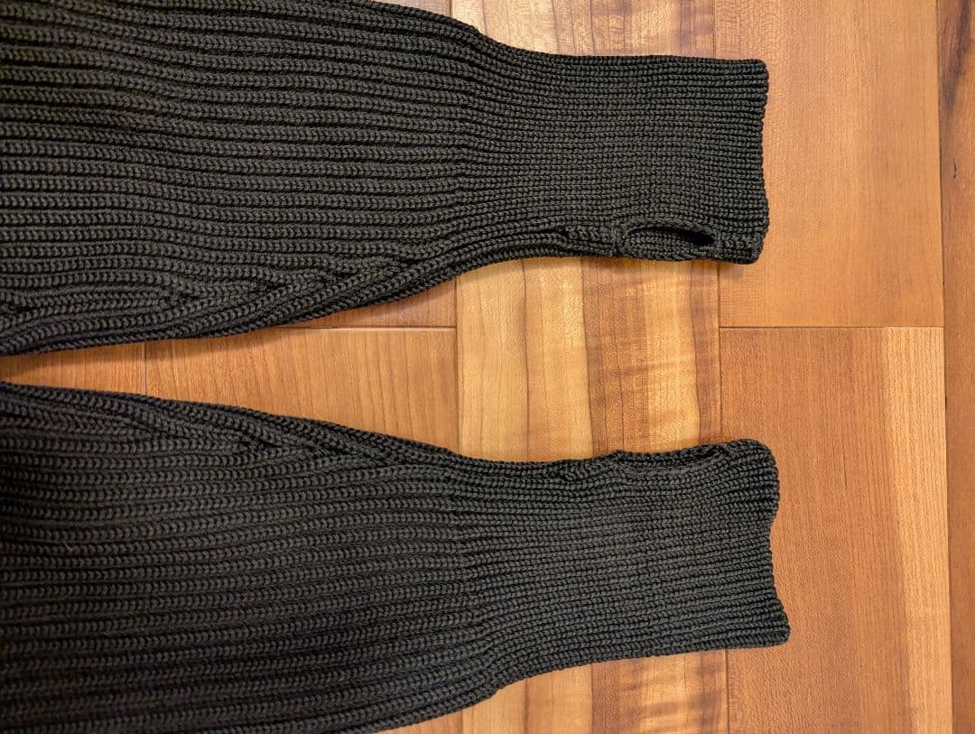 アンデルセンアンデルセン 5GG クールネック ハンティンググリーン　Sサイズ