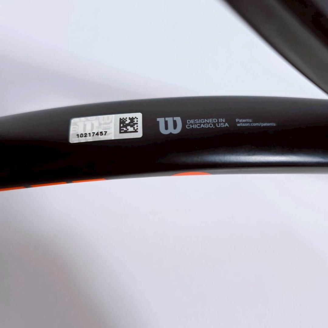 美品★Wilson ウィルソン BURN 100S v4.0 硬式テニスラケット
