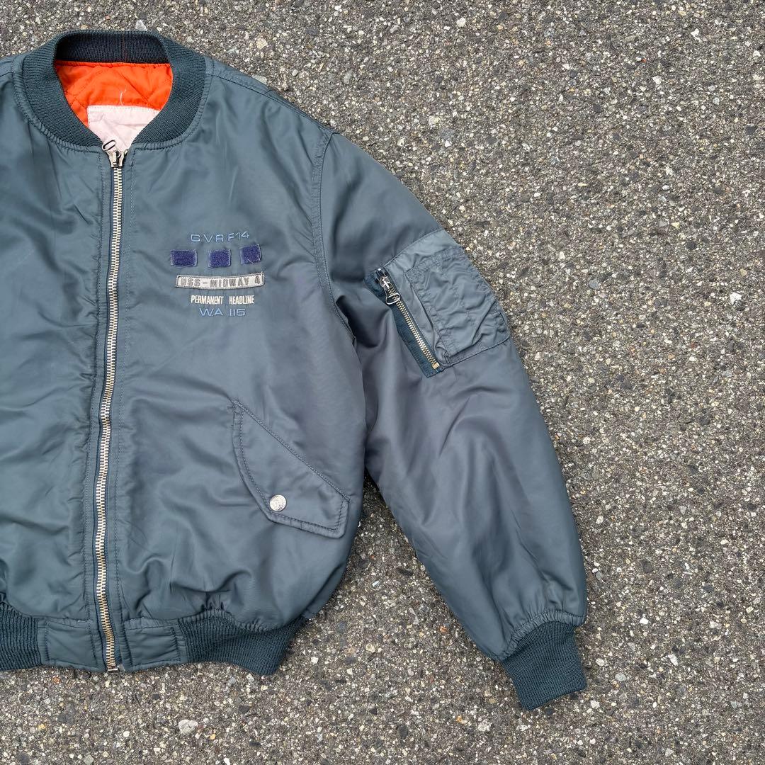 MA-1 フライトジャケット イタリア製　サイズS