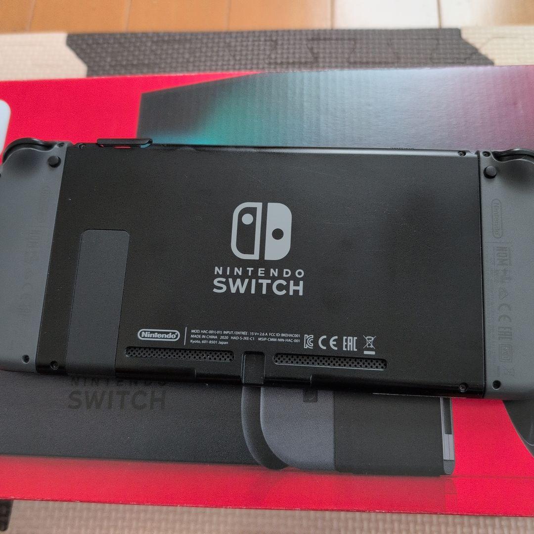 Nintendo Switch グレー 本体 + 付属品＋SDカード32GB付き