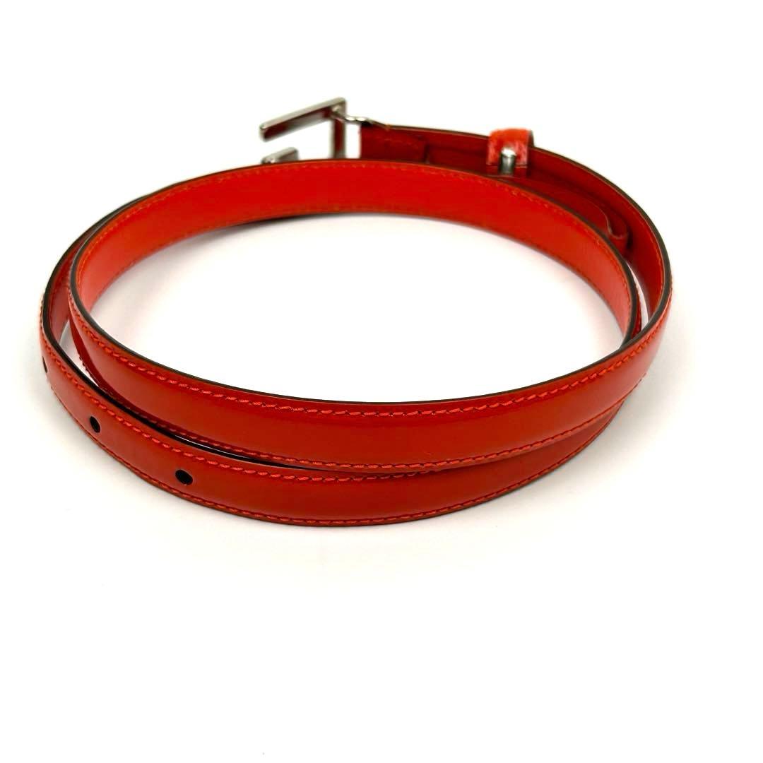 GUCCI グッチ ベルト エナメル Gロゴ