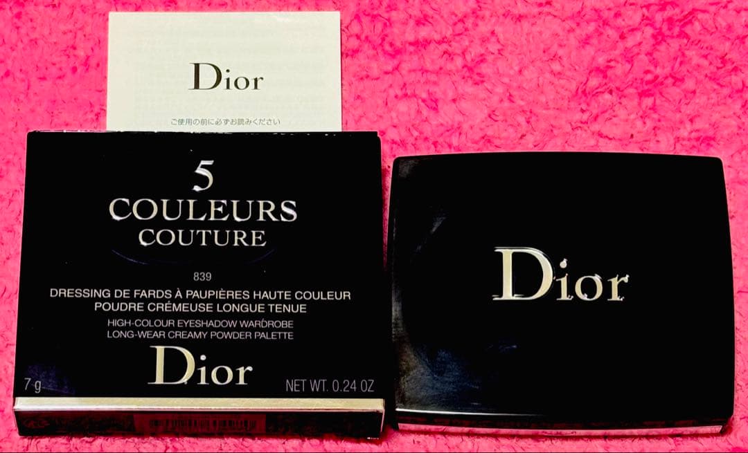Dior ディオール サンククルール クチュール 839 ポプリン アイシャドウ