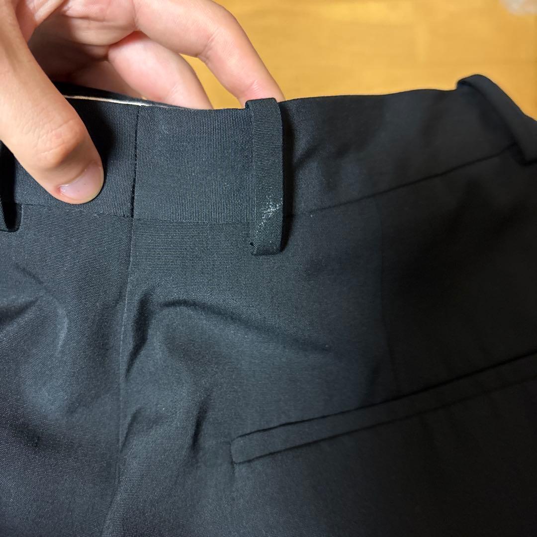 Acne Studios ブラック テーラードトラウザーズ46