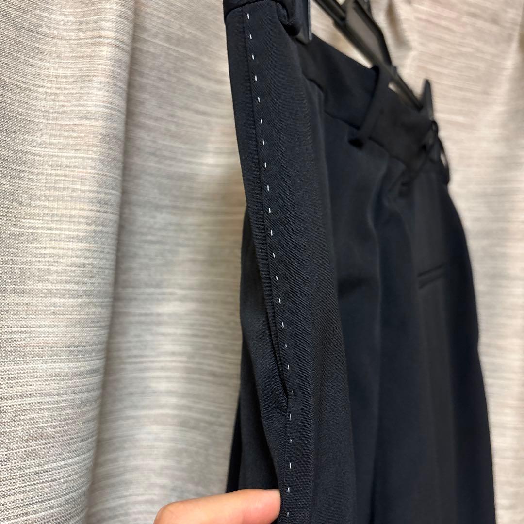 Acne Studios ブラック テーラードトラウザーズ46