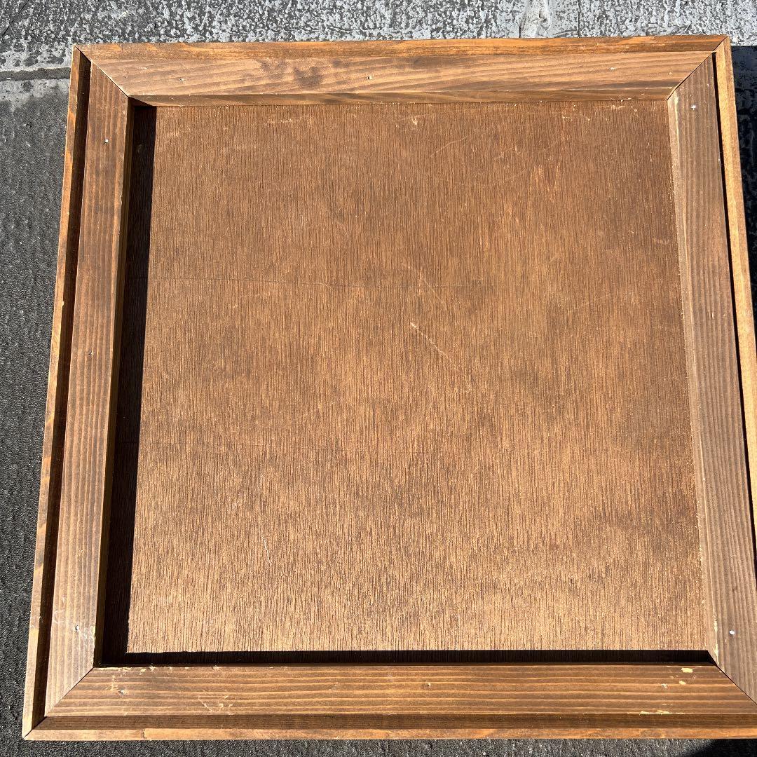 【お値下げしました】ショウヨウラボ ヘリンボーン　テーブル　ハンドメイド