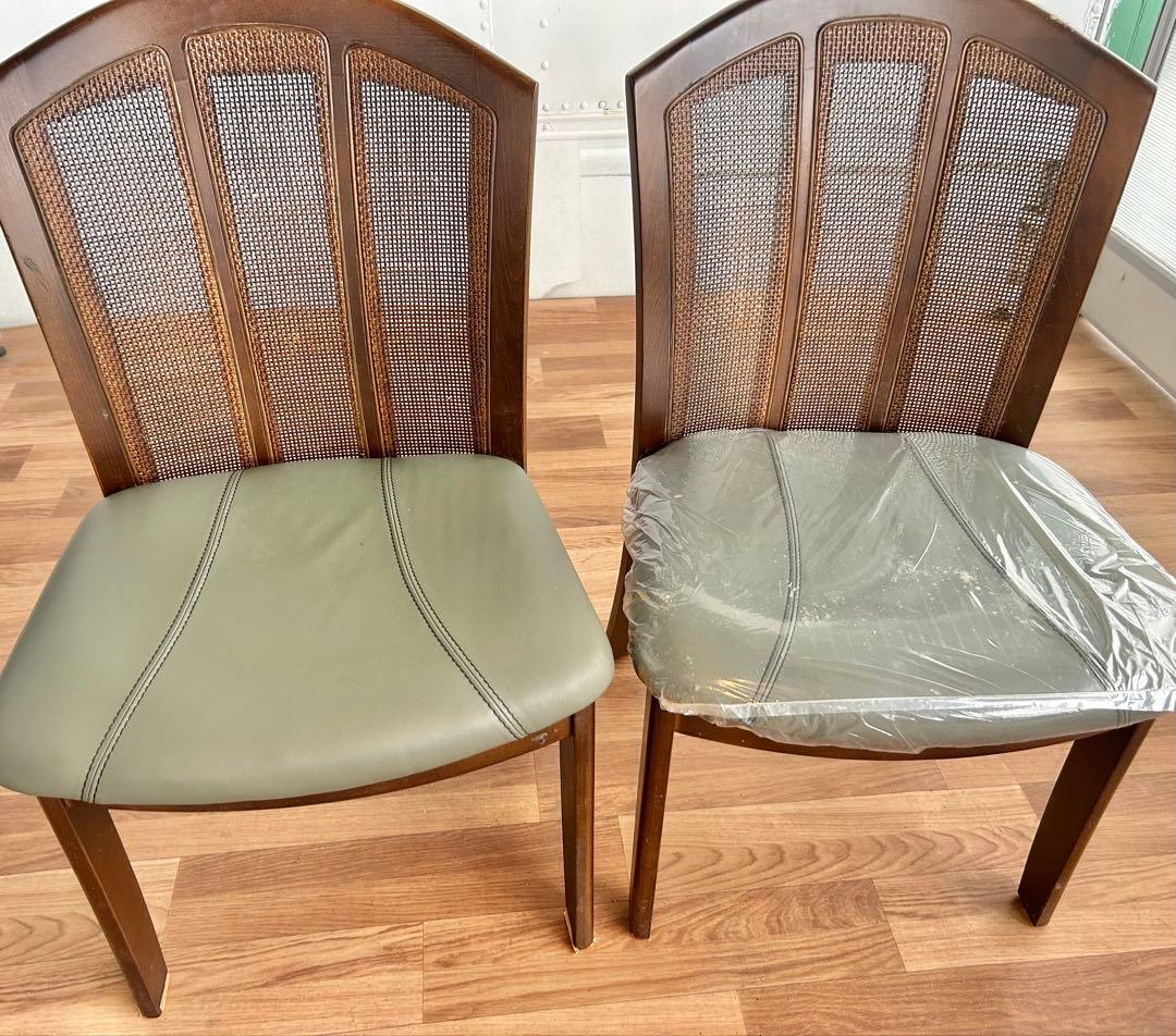 しるくダイニングチェア　2脚　椅子　インテリア　オシャレ