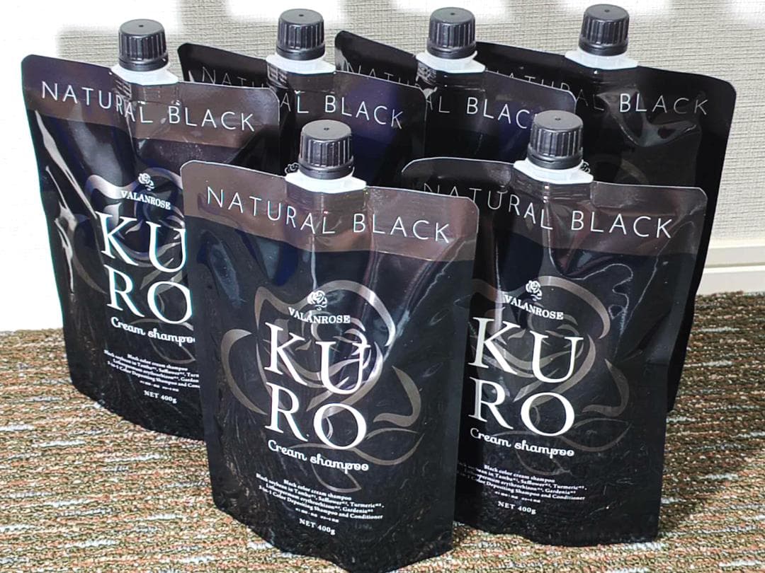 VALANROSE KURO クリームシャンプー 黒【新品未開封・２個】その3
