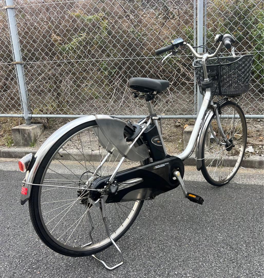 Panasonic新基準電動アシスト自転車良いバッテリー付き26関東圏配送