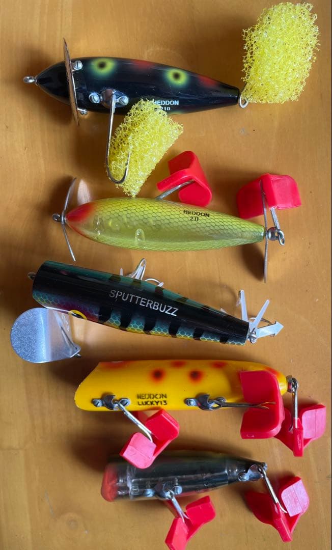 トップウォーター ルアー 5個セット　未使用品有