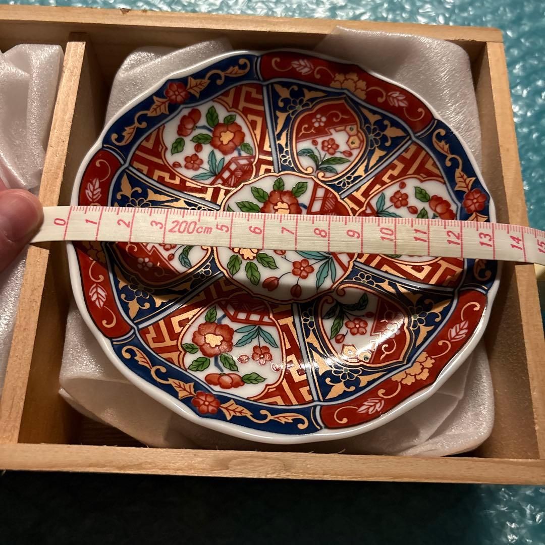 1102【その他】食器 取皿 有田焼 醍醐窯 金彩古伊万里 銘々皿揃 5枚