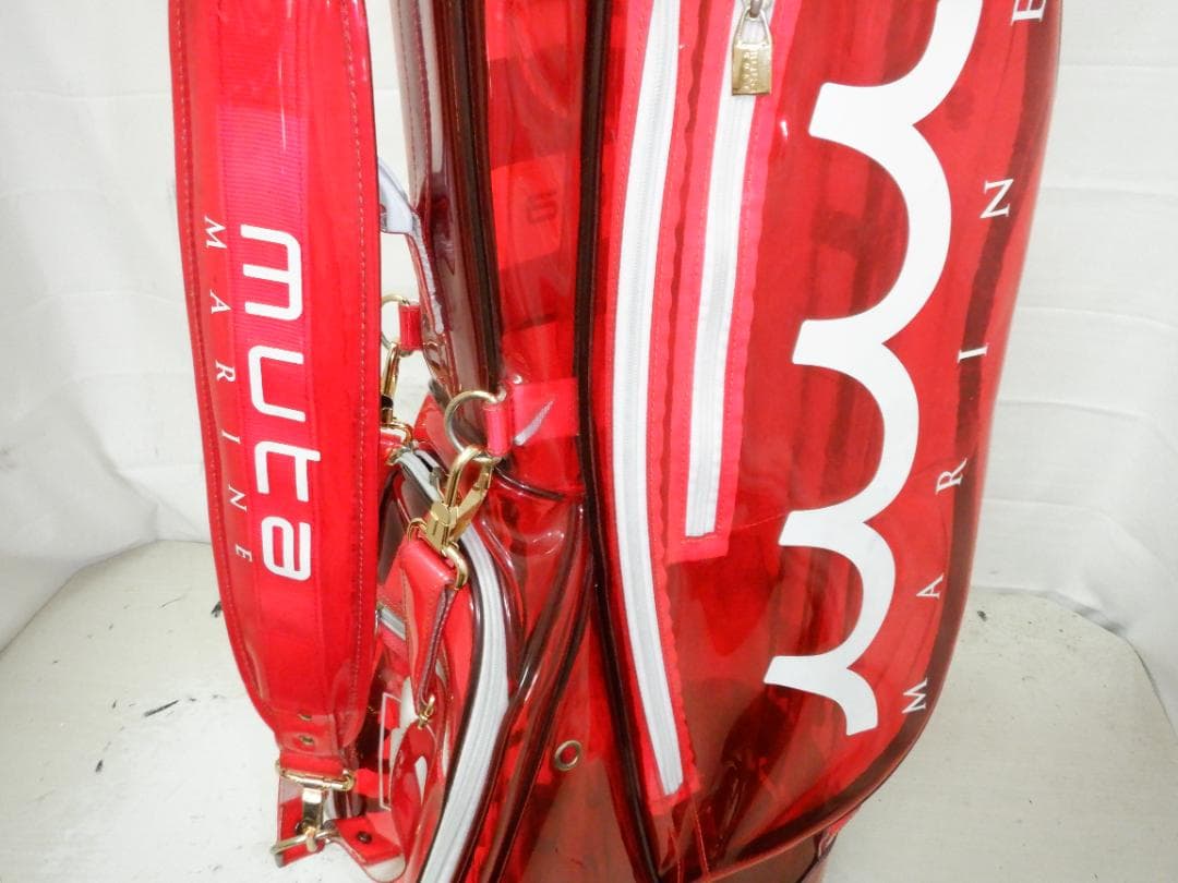 muta MARINE★ムータ マリン★8.5型★３点式★良品★スタンド★RED