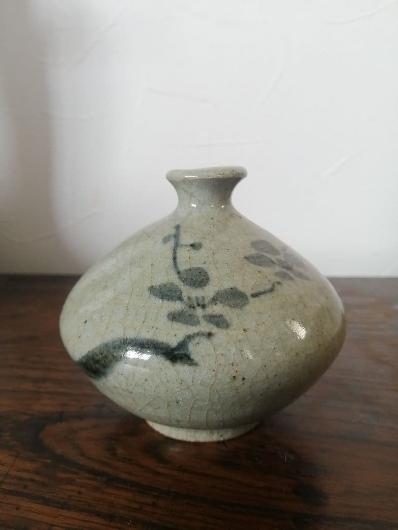 古伊万里 梅花紋 油壺