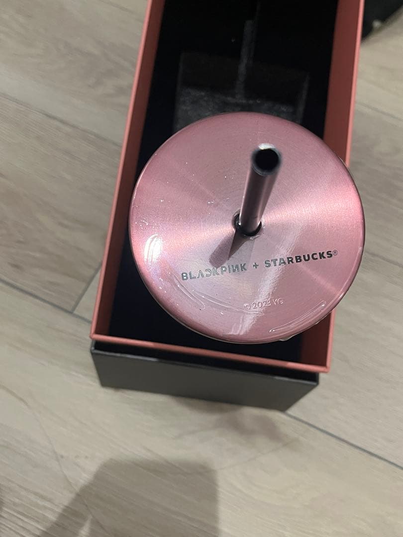 BLACKPINK + STARBUCKS ピンク水筒