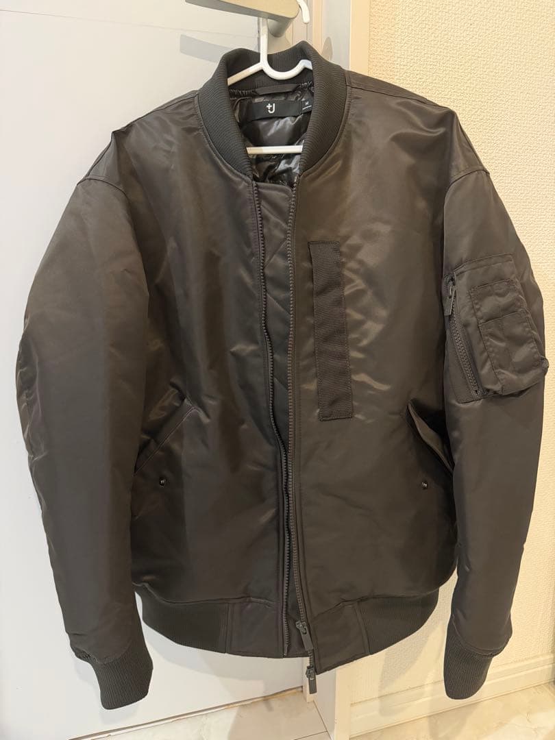 +j UNIQLO MA-1 グレイ Mサイズ 復刻版