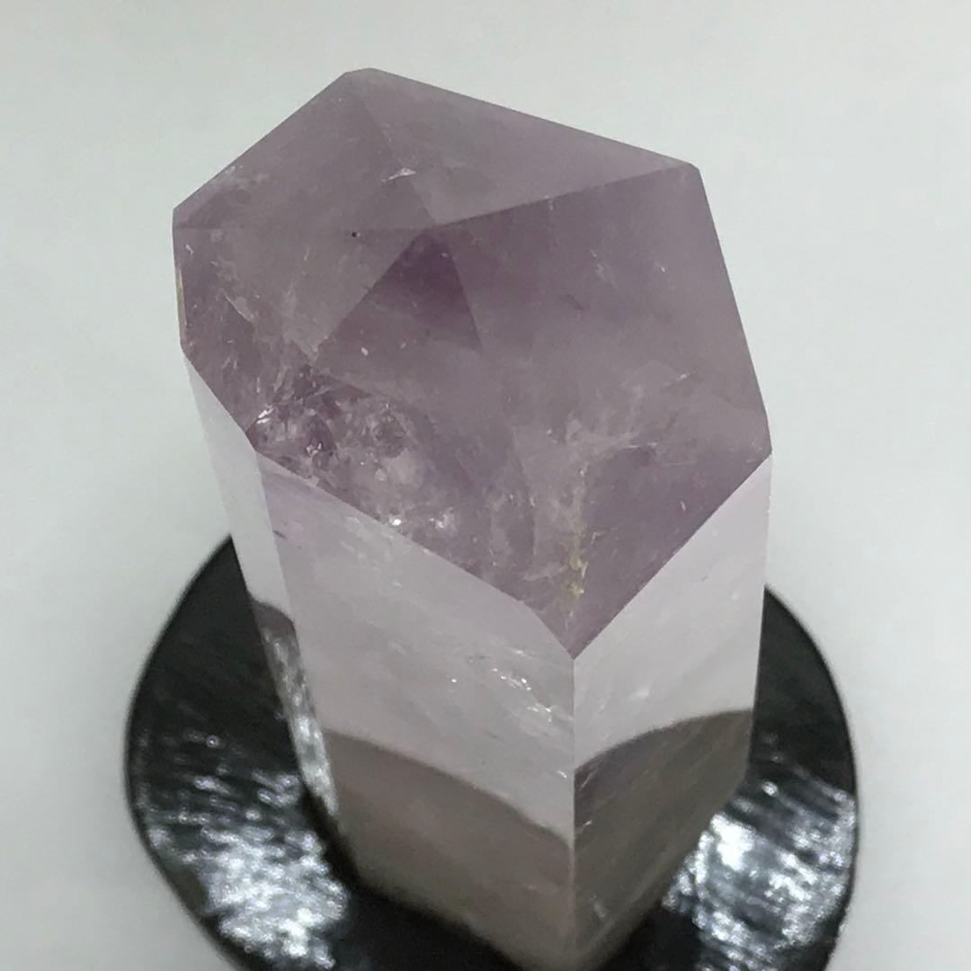 ★アメジスト★大きなポイント★六角柱虹入り★天然石★原石★1.26kg★タワー★