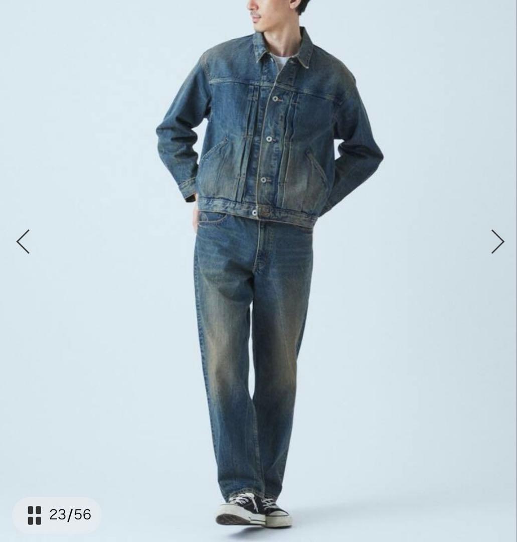 デニム　セットアップ Lot206t