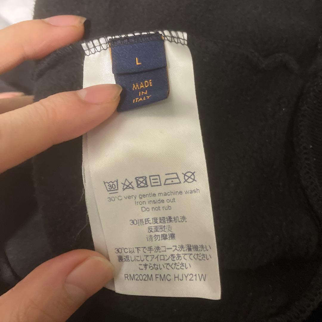 Louis Vuitton 黒 Lサイズ トレーナー