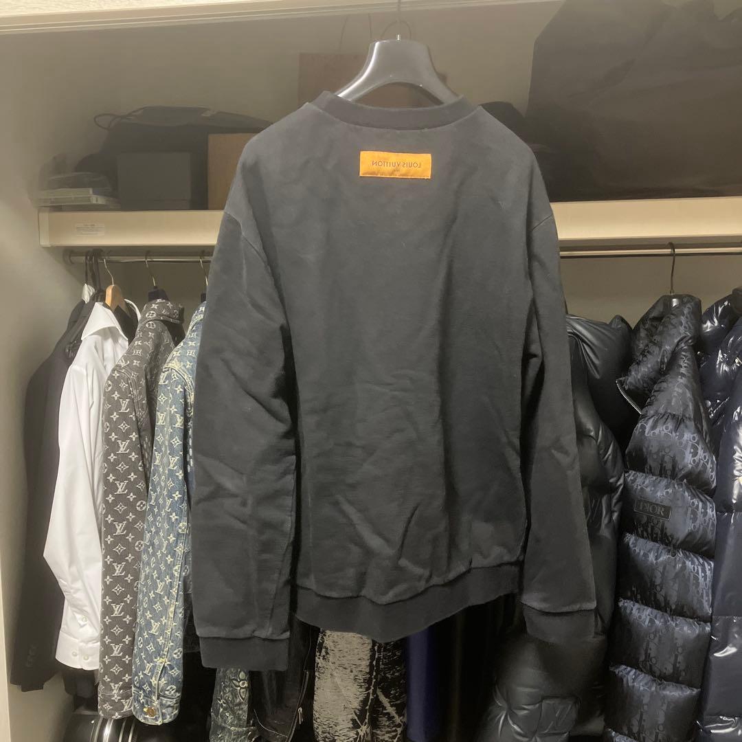 Louis Vuitton 黒 Lサイズ トレーナー
