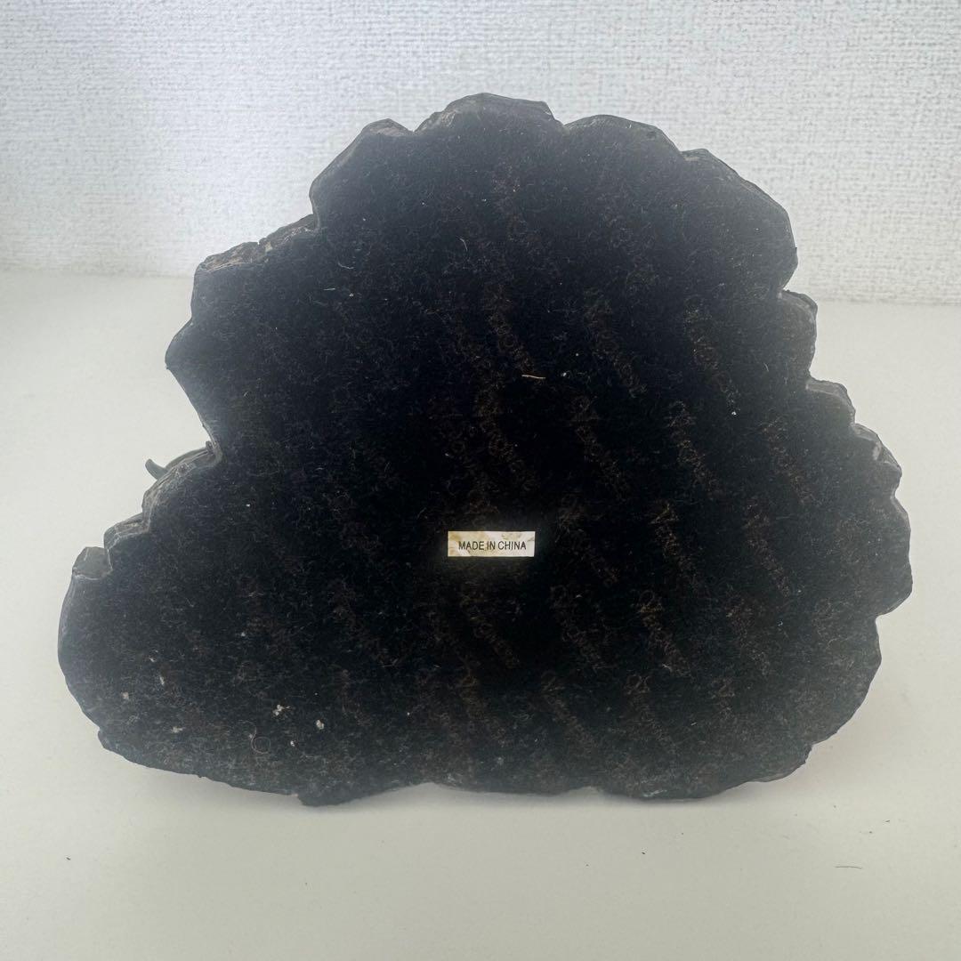 カウボーイと犬と馬のブロンズ彫刻