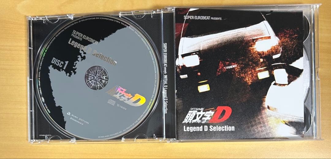 CD 頭文字D BEST SONG COLLECTION 1998-2014