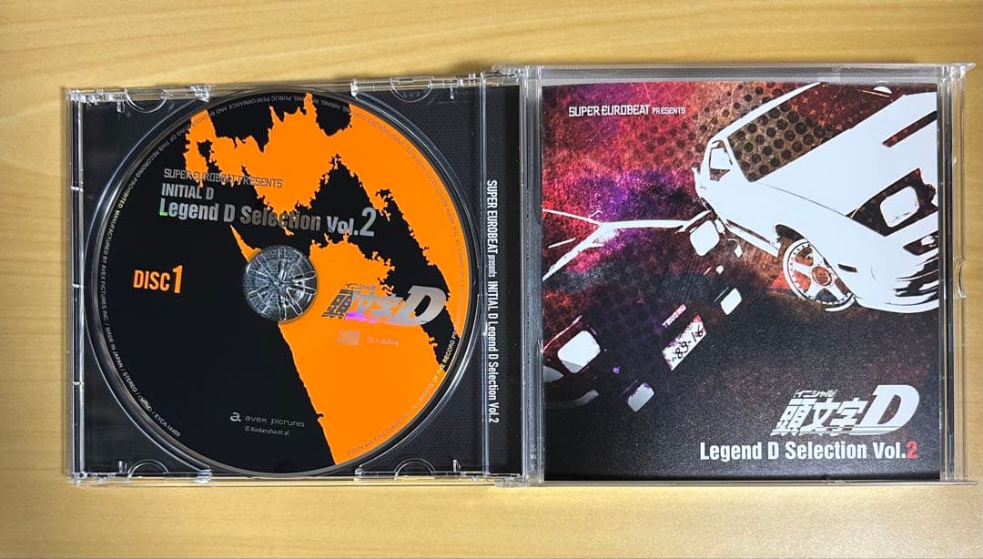 CD 頭文字D BEST SONG COLLECTION 1998-2014