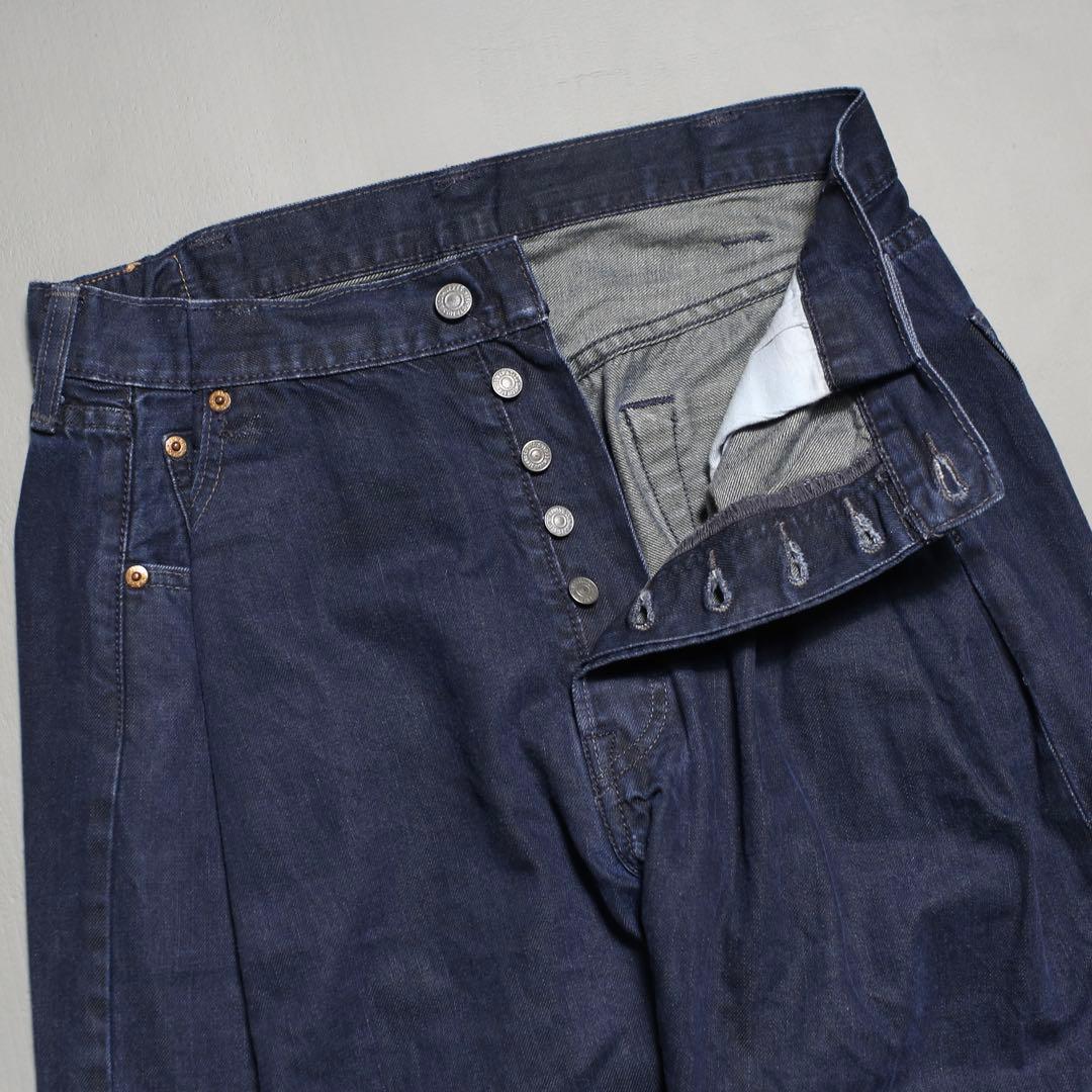 太め◎ Levi's 501 Faded Wide Denim Pants