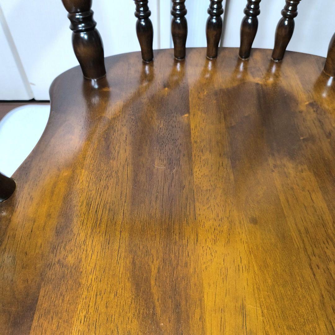 ミ*ヤ様 美品　カリモク　アームチェア　コロニアル　ウォールナット