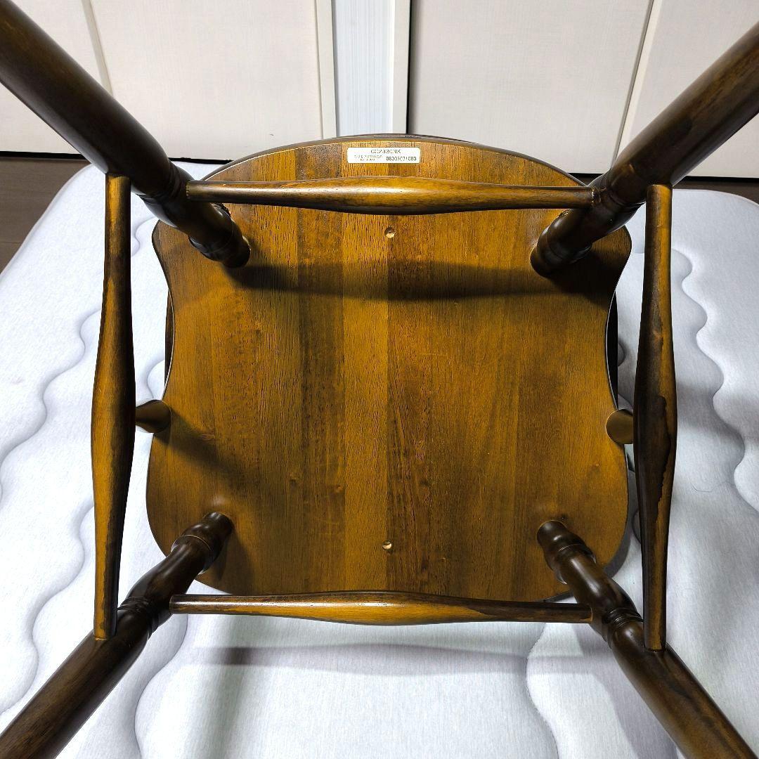 ミ*ヤ様 美品　カリモク　アームチェア　コロニアル　ウォールナット