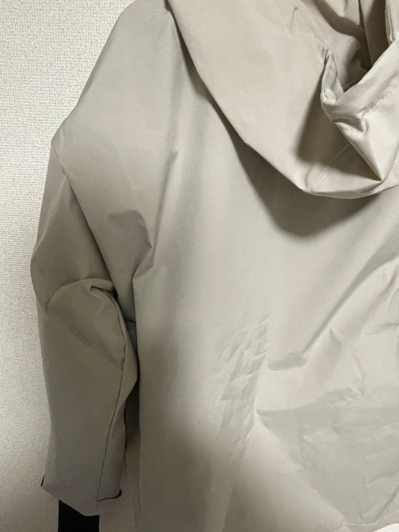 スキー スノーボード スノボ ウェア ホワイトベージュ 上下セット 男女兼用 M