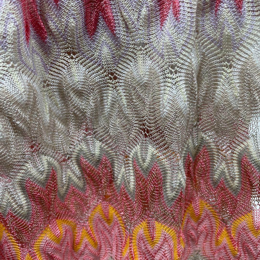 【大人気】MISSONI ミッソーニ　チュニック　ポンチョ　ニット　マルチカラー