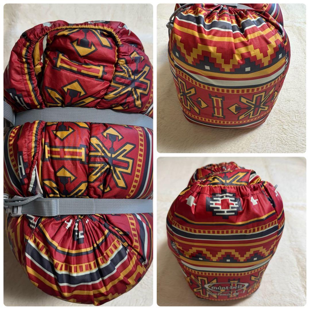 極美品モンベル440FP現行モデルダウンファミリーバッグ #1男女兼用