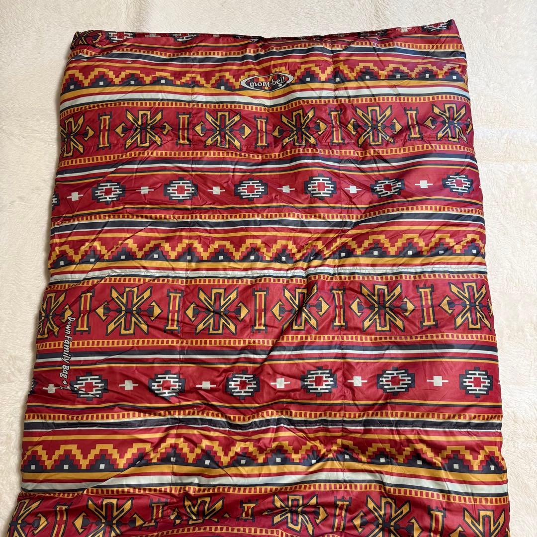 極美品モンベル440FP現行モデルダウンファミリーバッグ #1男女兼用