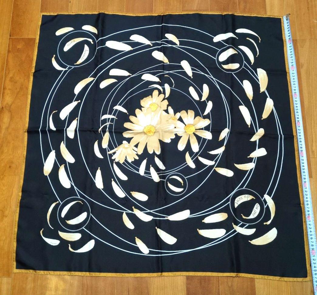 エルメス 花柄 スカーフ au gré du vent 87cm