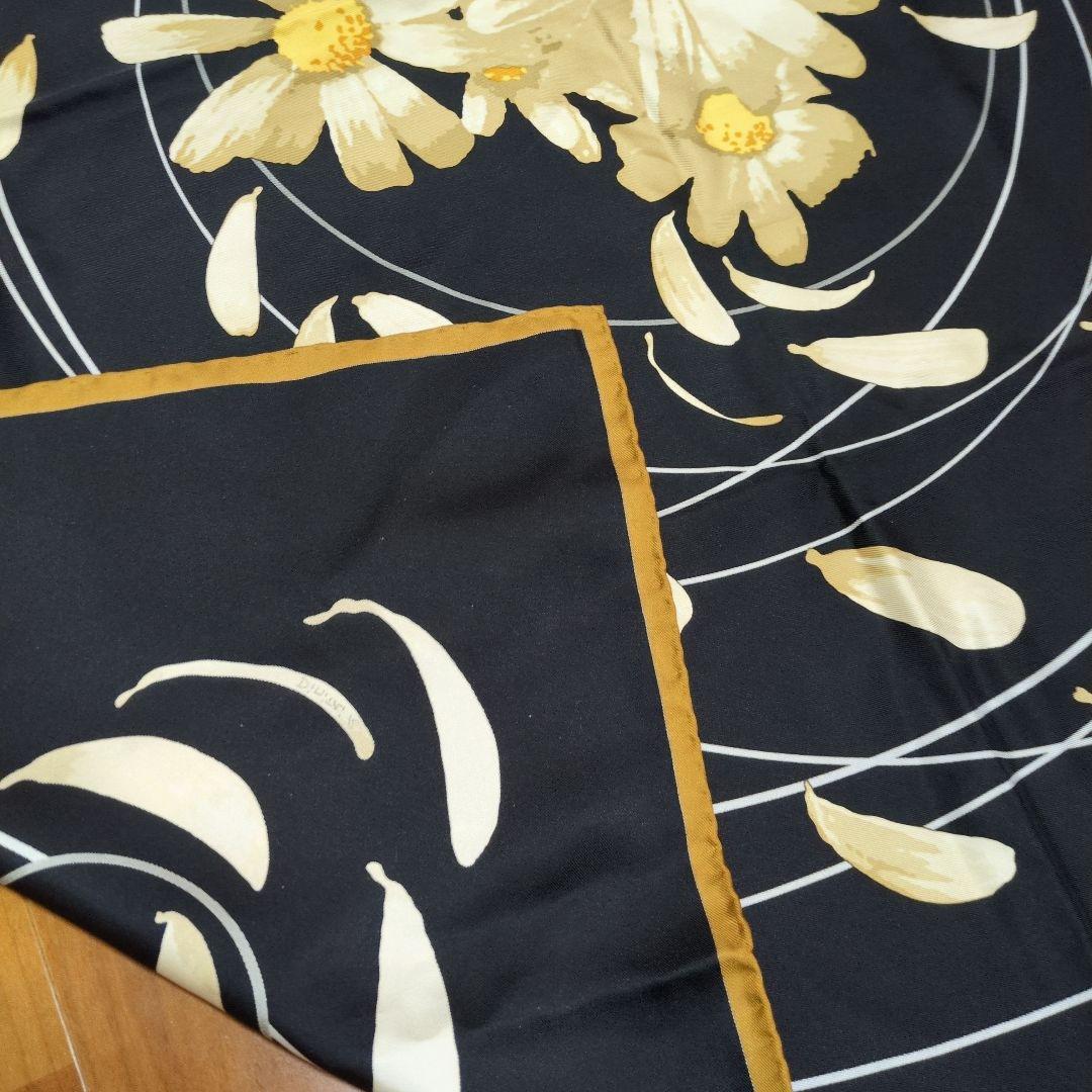 エルメス 花柄 スカーフ au gré du vent 87cm