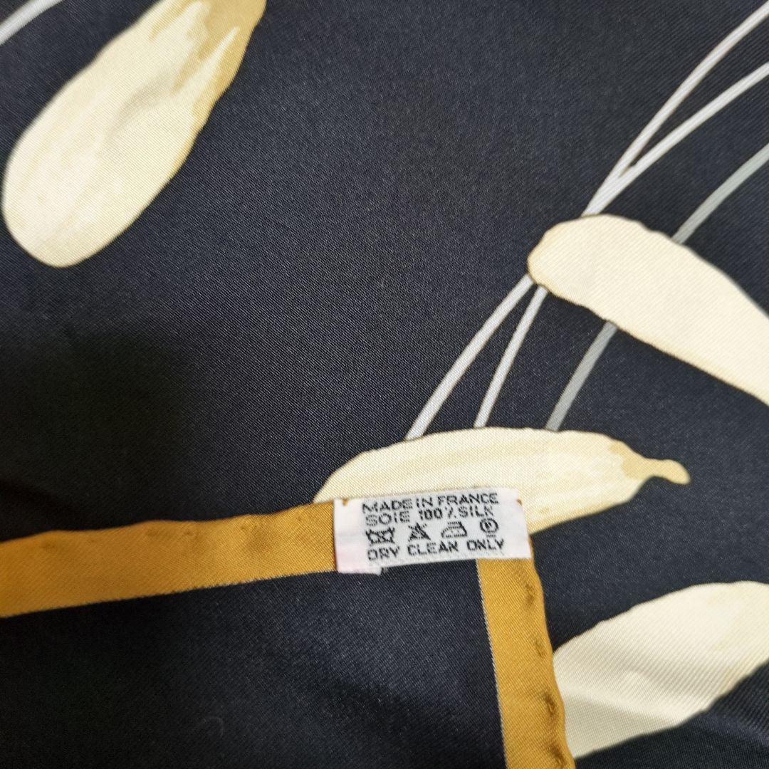 エルメス 花柄 スカーフ au gré du vent 87cm