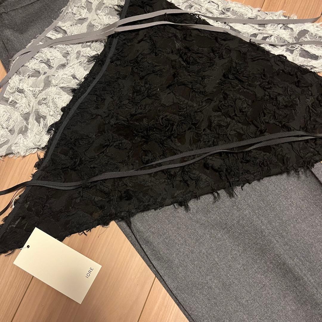 黒のみ★iore イオレ　Triangle Parts 黒　グレー