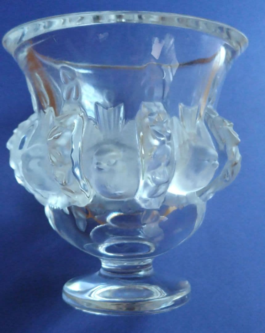 ラリック　ダンピエール ダンピエール DAMPIERRE 鉢（ブルーパチネ）《アンティックかとう》