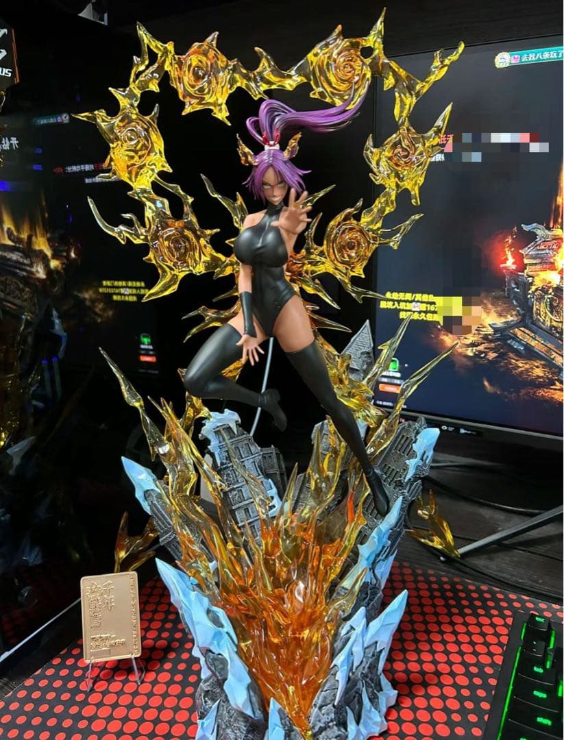 BLEACH YUANMENG-STUDIO 四楓院夜一 フィギュア - メルカリ