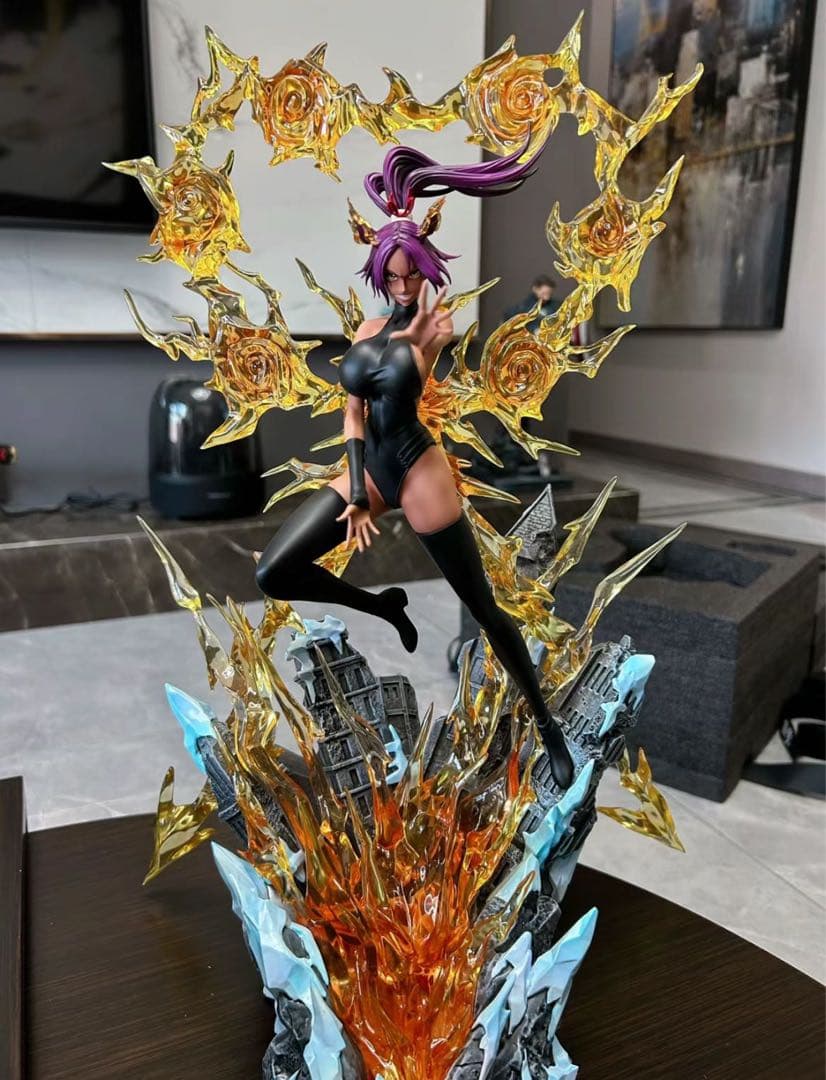 BLEACH YUANMENG-STUDIO 四楓院夜一 フィギュア - メルカリ