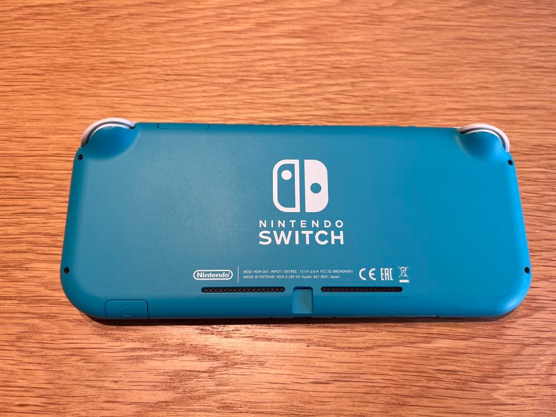 Nintendo Switch Lite ターコイズ　箱あり　ケース付き