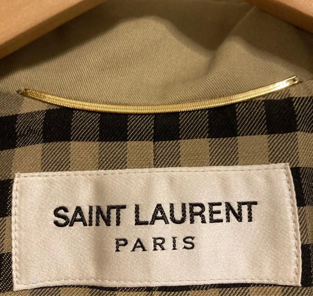 美品サンローラン　トレンチコート34