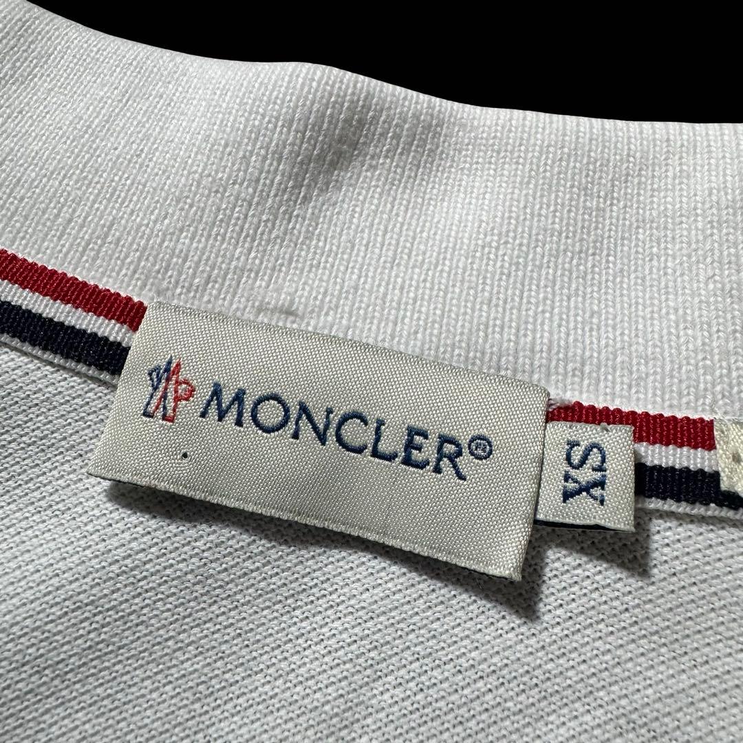 国内正規 00s モンクレール デカワッペンロゴ ポロシャツ y2k平成