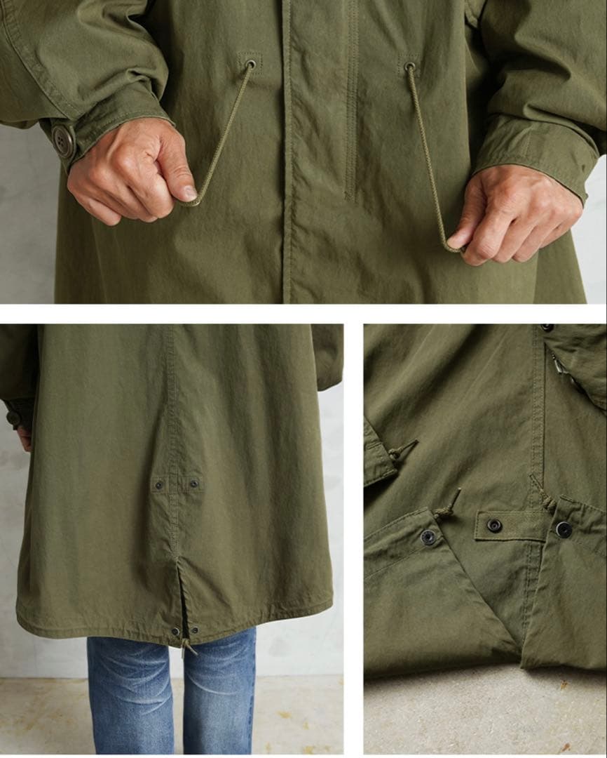 WAIPER米軍 M-51フィッシュテールパーカー モッズコートWP1109XS