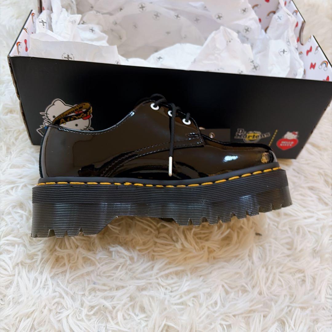極美品】ドクターマーチン サンリキティちゃん 厚底ローファー 1461