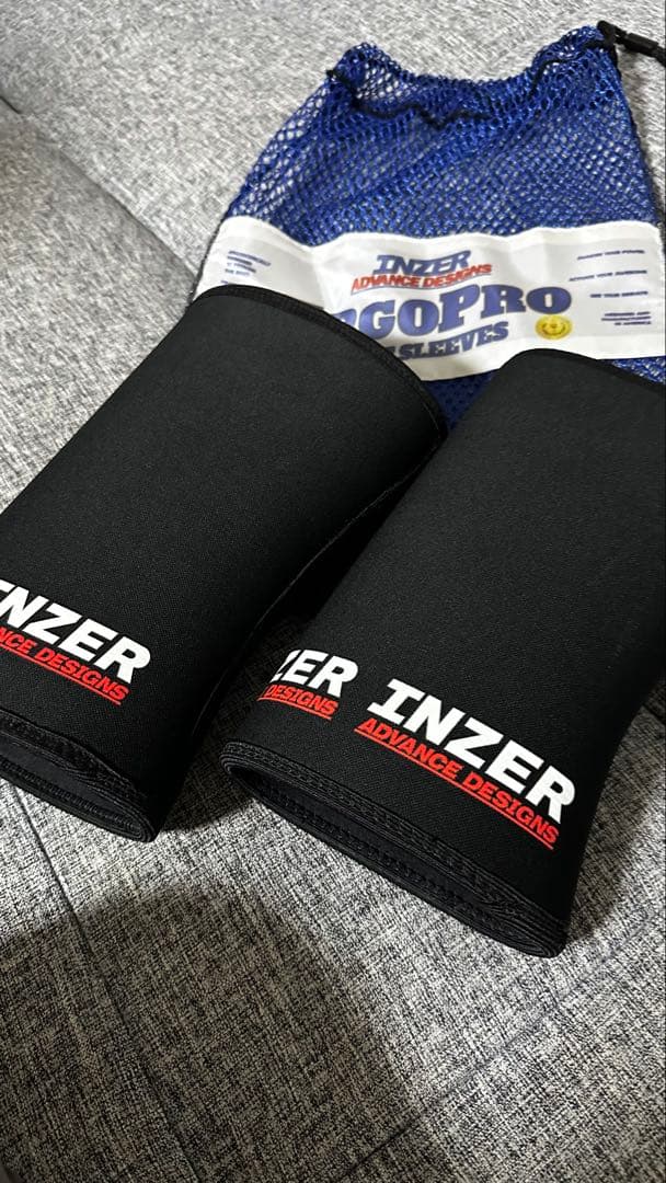 c*i様 INZER ERGOPRO(インザー エルゴプロ)ニースリーブ　サイズ